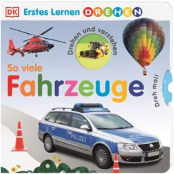 Erstes Lernen DREHEN - So viele Fahrzeuge