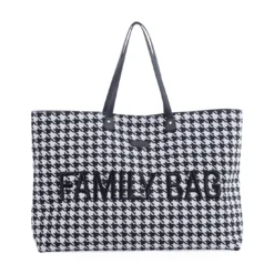 Family Bag Tragetasche Hahnentritt