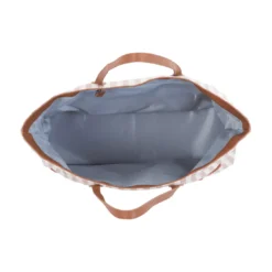 Family Bag Tragetasche Nude gestreift