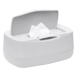 Feuchttücherbox Silk Light Grey