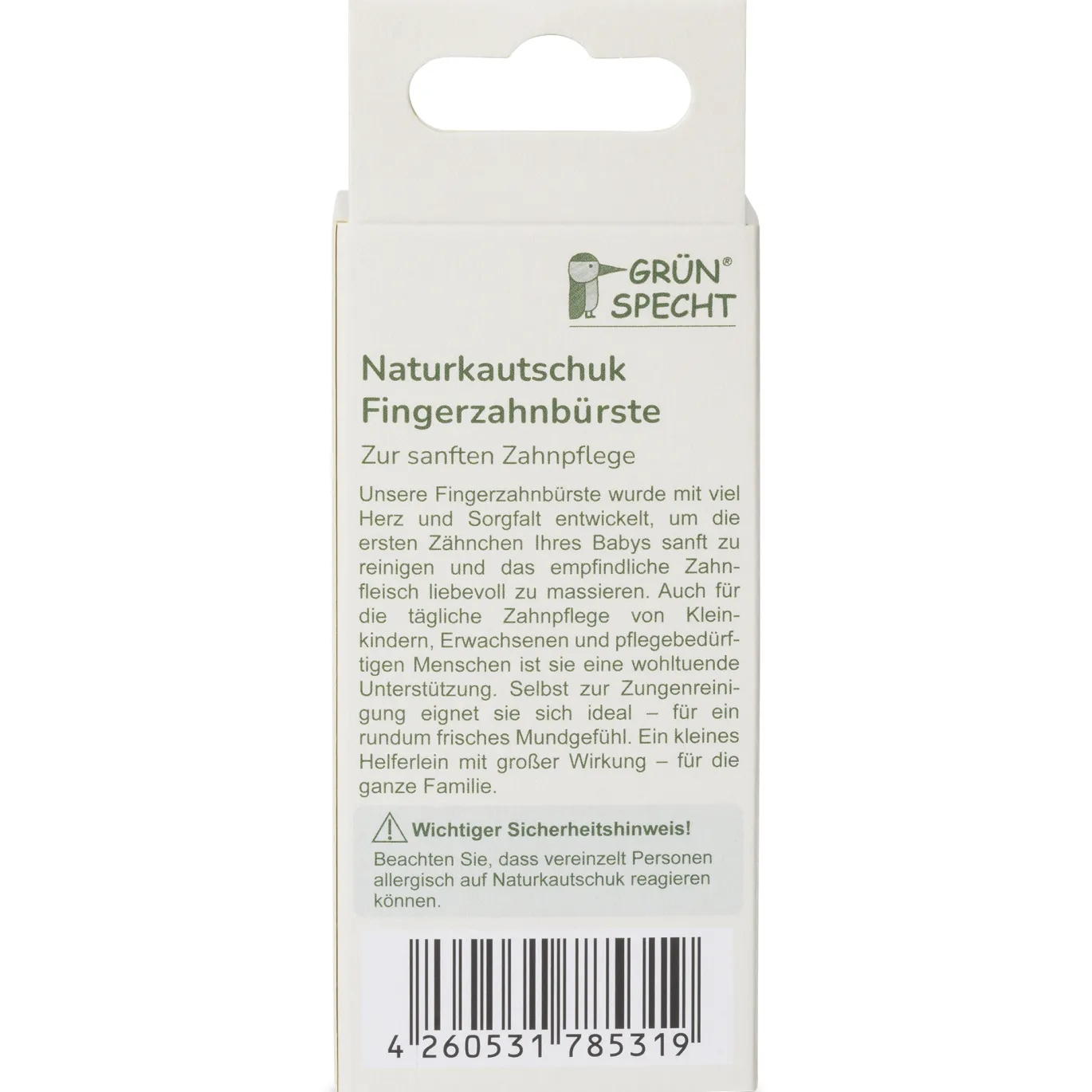 Fingerzahnbürste