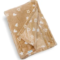 Flanell Fleecedecke Herzchen