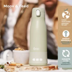 Flaschenwärmer Moov & Feed Sage Green