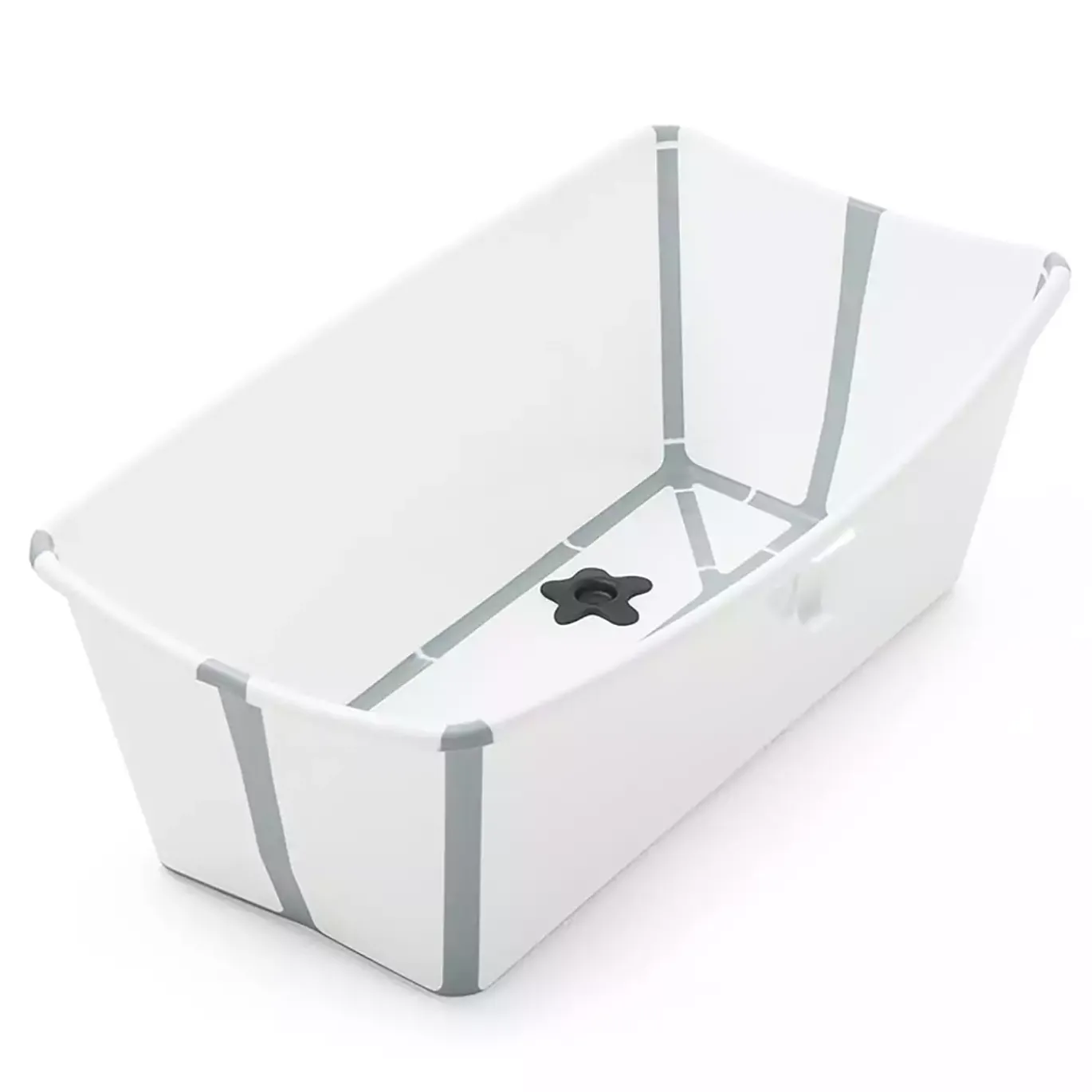 Flexi Bath® White Grey mit hitzeempfindlichem Stöpsel