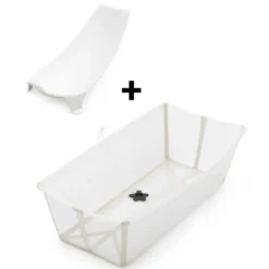 Flexi Bath® XL Bundle Sandy Beige inkl. Newborn Support
