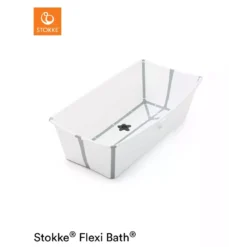 Flexi Bath® XL White mit hitzeempfindlichem Stöpsel