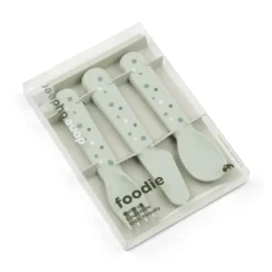 Foodie Besteck Set Happy Dots Grün