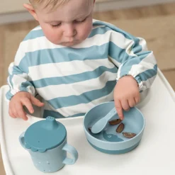 Foodie Besteckset Happy Dots Blau