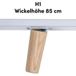 Fußpaket Lovis 85 cm für die breite Wickelkommode Lovis