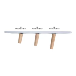 Fußpaket Lovis 85 cm für die breite Wickelkommode Lovis