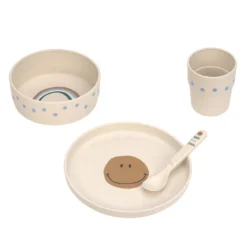Geschirrset Happy Rascals Smile Sky Blue