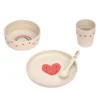 Geschirrset Smile Heart Lavender