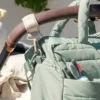 Gesteppte Wickeltasche