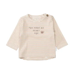 gestreiftes Langarmshirt