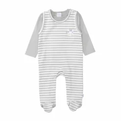 gestreiftes Strampler-Set Zebra