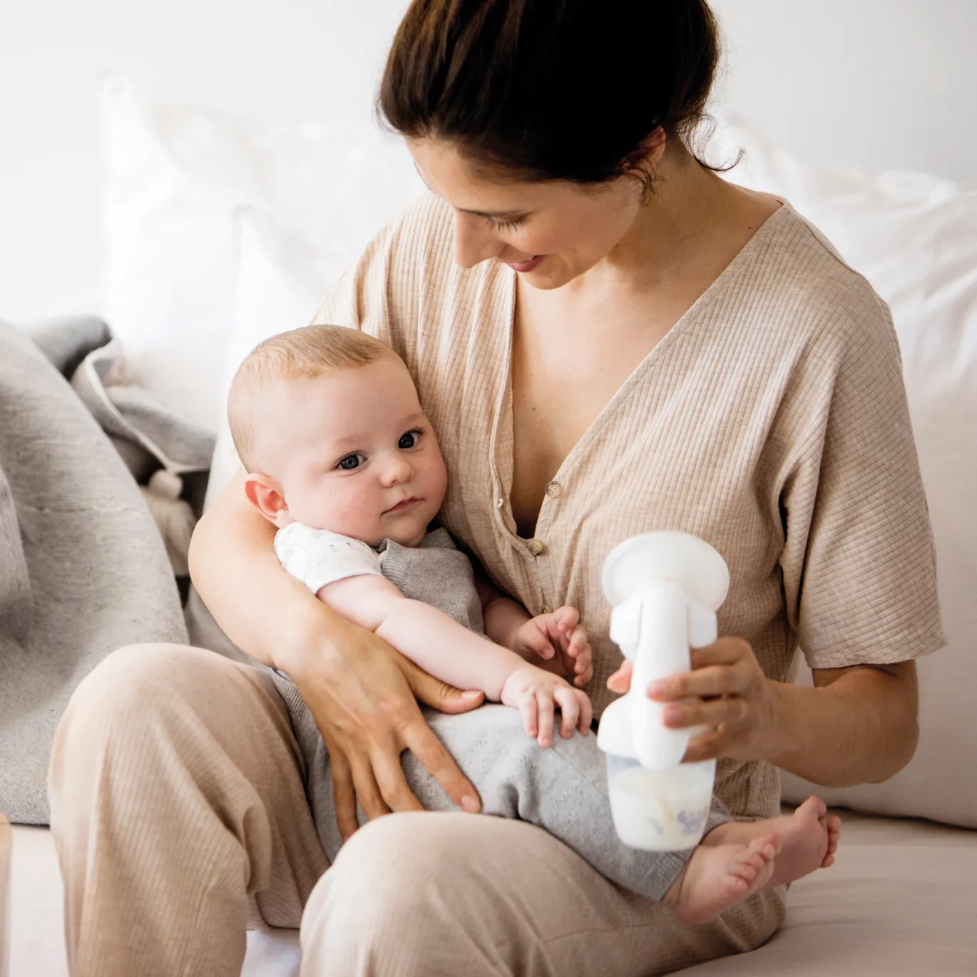 Handmilchpumpe first moments