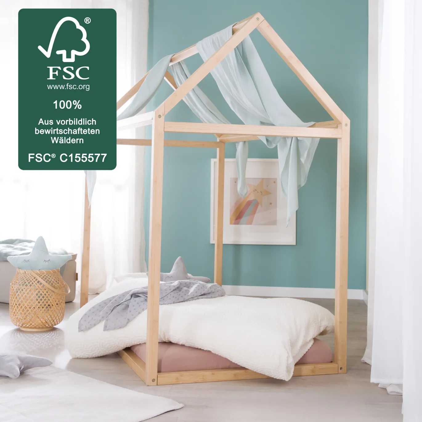 Hauslounge Montessori-Bett