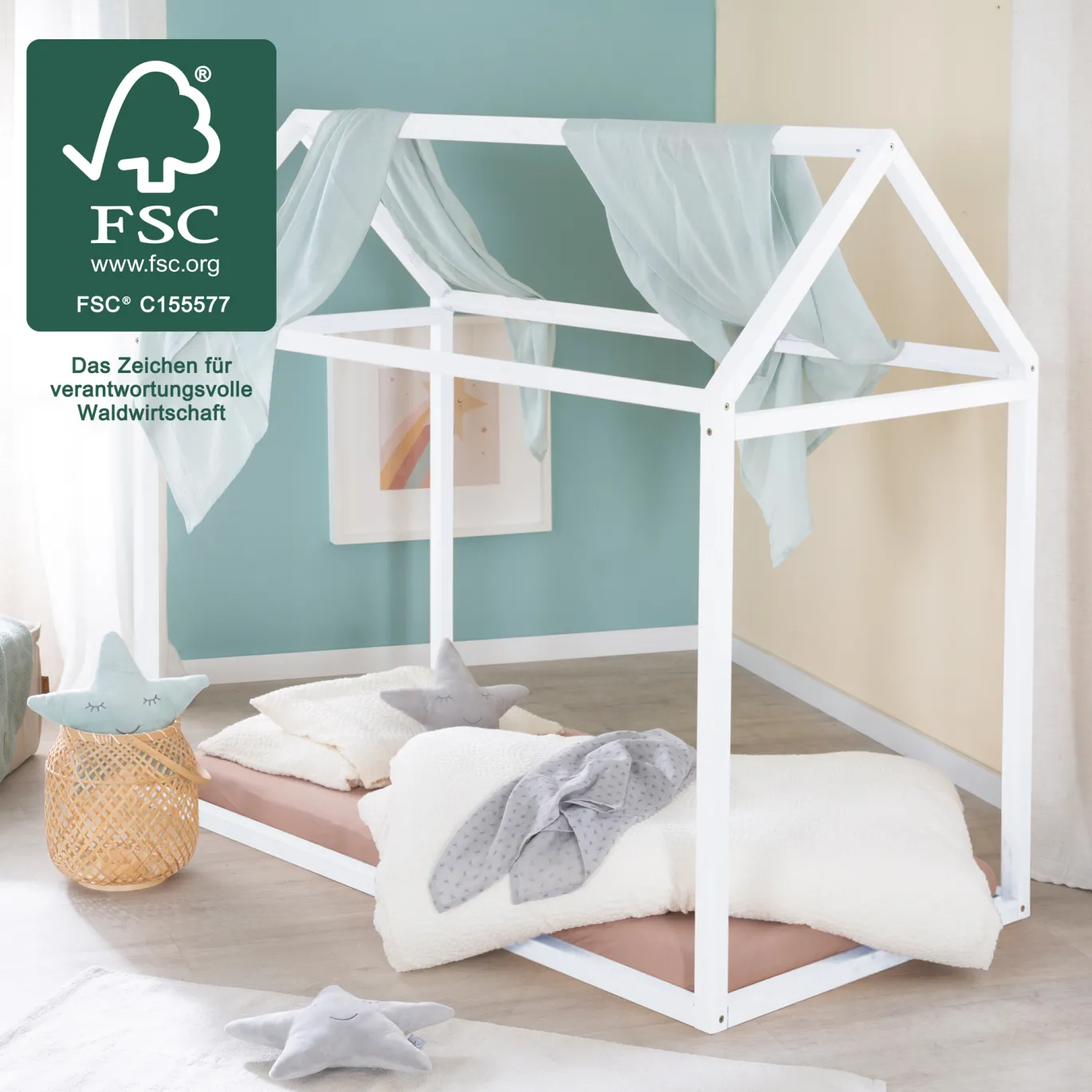 Hauslounge Montessori-Bett