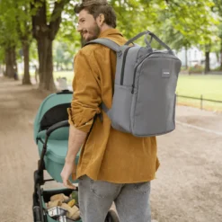 Henkel-Rucksack Elefantengrau