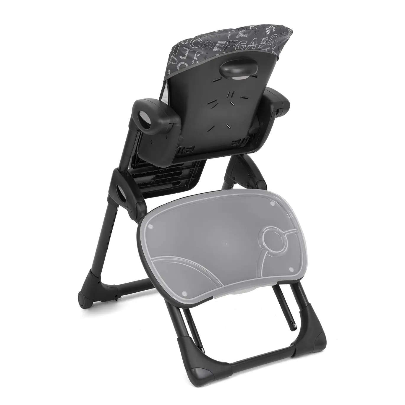Hochstuhl Mimzy Recline ABC Charcoal