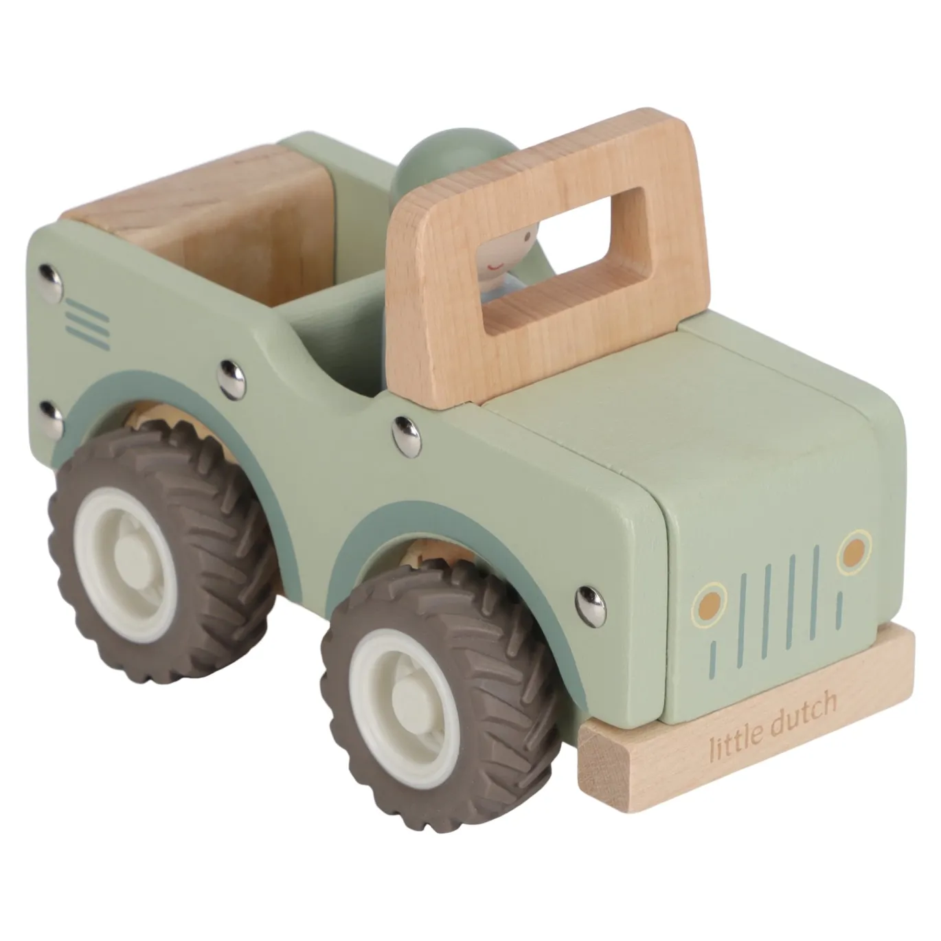 Holz-Auto Safari Friends