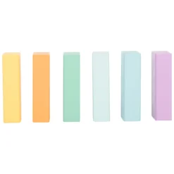 Holzbausteine Pastell