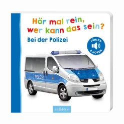Hör mal rein, wer kann das sein? Bei der Polizei