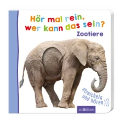 Hör mal rein, wer kann das sein? Zootiere