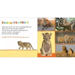 Hör mal rein, wer kann das sein? Zootiere