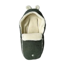 HUKKY Babyschalen Fußsack Mineral Green