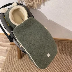 HUKKY Babyschalen Fußsack Mineral Green