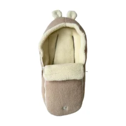HUKKY Babyschalen Fußsack Warm Sand