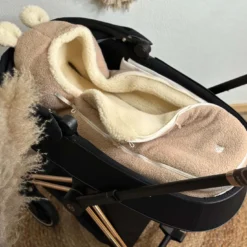 HUKKY Babyschalen Fußsack Warm Sand