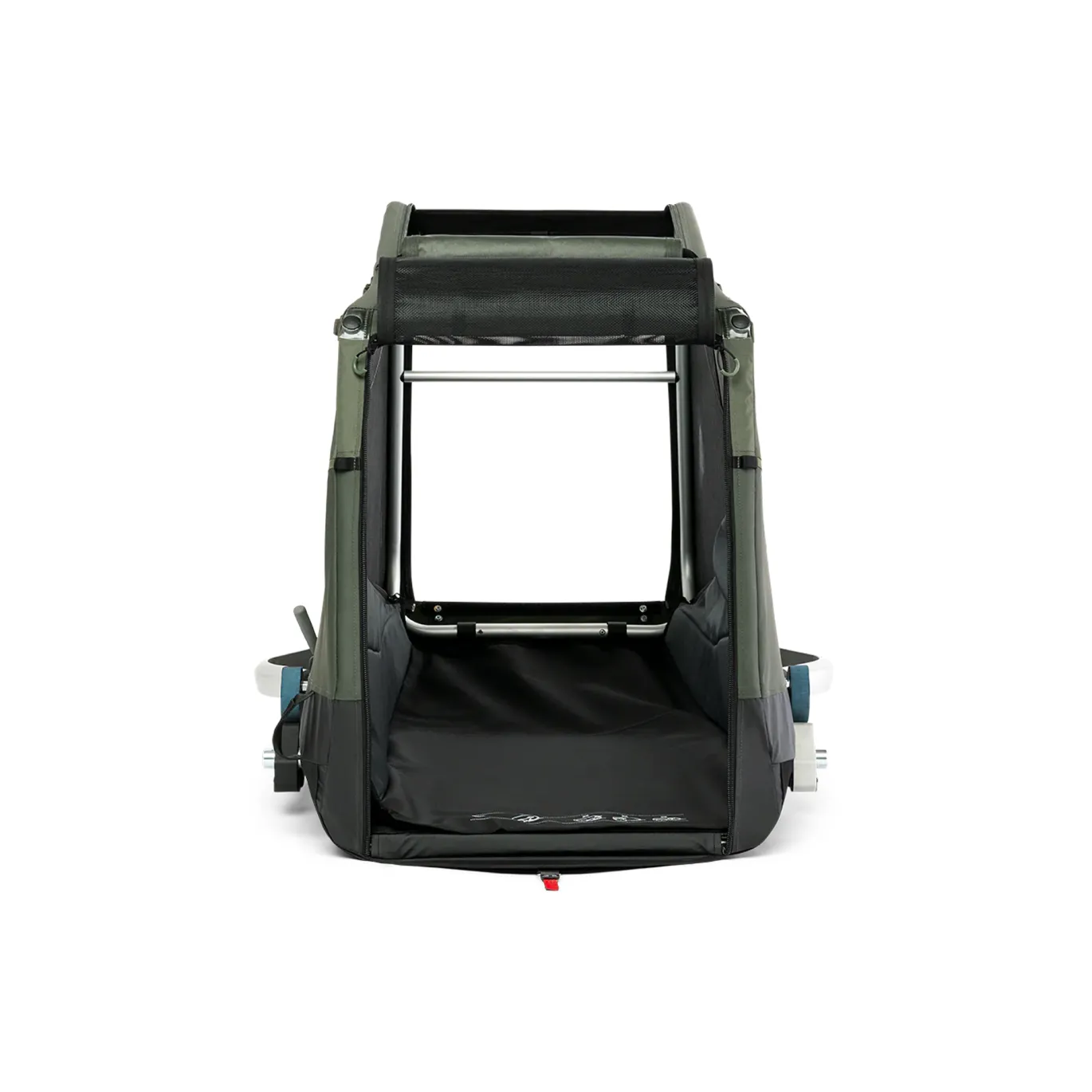 Hundeanhänger Dog Mikke XL Moss Green