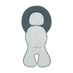 iceberg-Auflage für den Schalensitz der Gruppe 0 Grey