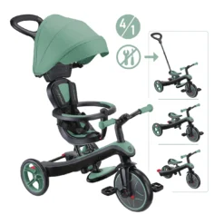 4in1 Explorer Trike Olivgrün
