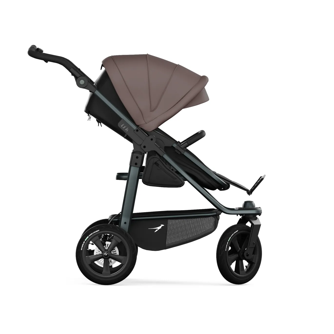 2-in-1 Kinderwagen mono3 Braun