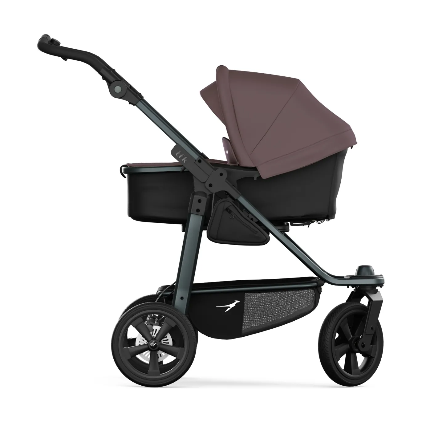 2-in-1 Kinderwagen mono3 Braun