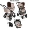 3in1 Set Salsa 5 Air Camel mit Babyschale Tulip Camel