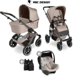 3in1 Set Salsa 5 Air Camel mit Babyschale Tulip Camel