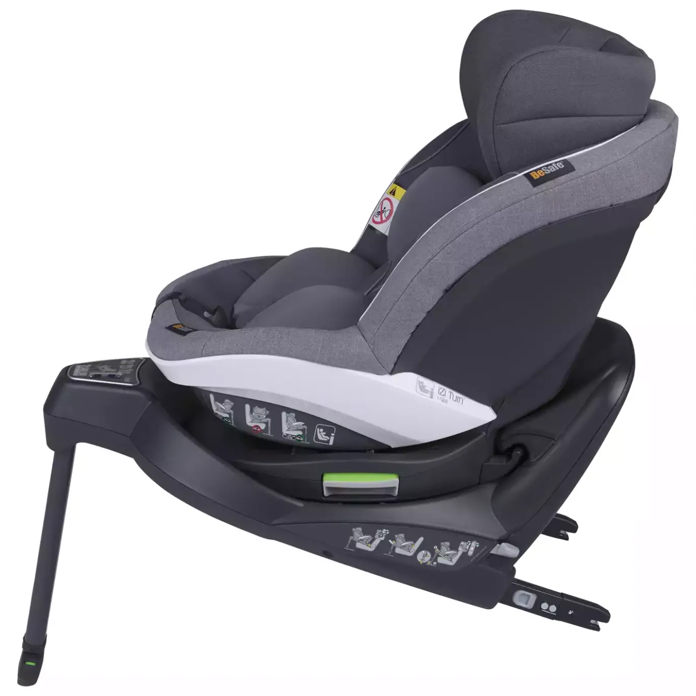iZi Turn i-Size Metallic Mélange