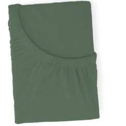 Jersey Spannbetttuch bis 70 x 140 cm Jersey Dunkelgrün