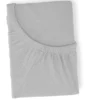 Jersey Spannbetttuch 40x90cm Jersey Grau