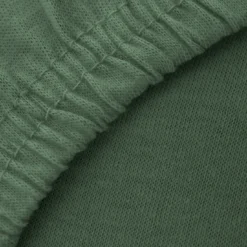 Jersey Spannbetttuch 40x90cm Jersey Dunkelgrün