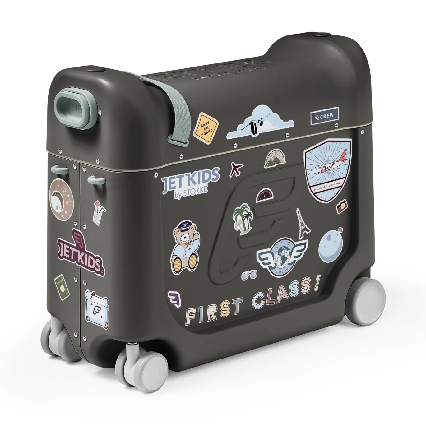 JetKids™ BedBox™ Midnight Grey