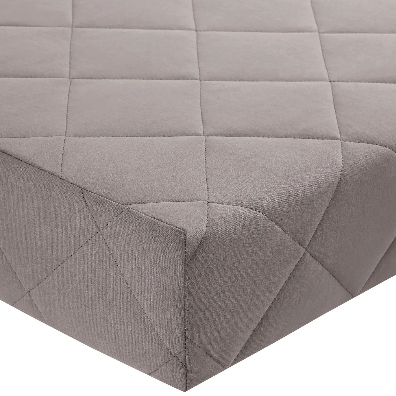 Kaltschaum-Matratze Taupe 90 x 200 cm