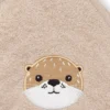 Kapuzenbadetuch Otter 75x75 cm