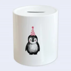Keramik-Spardose Pinguin