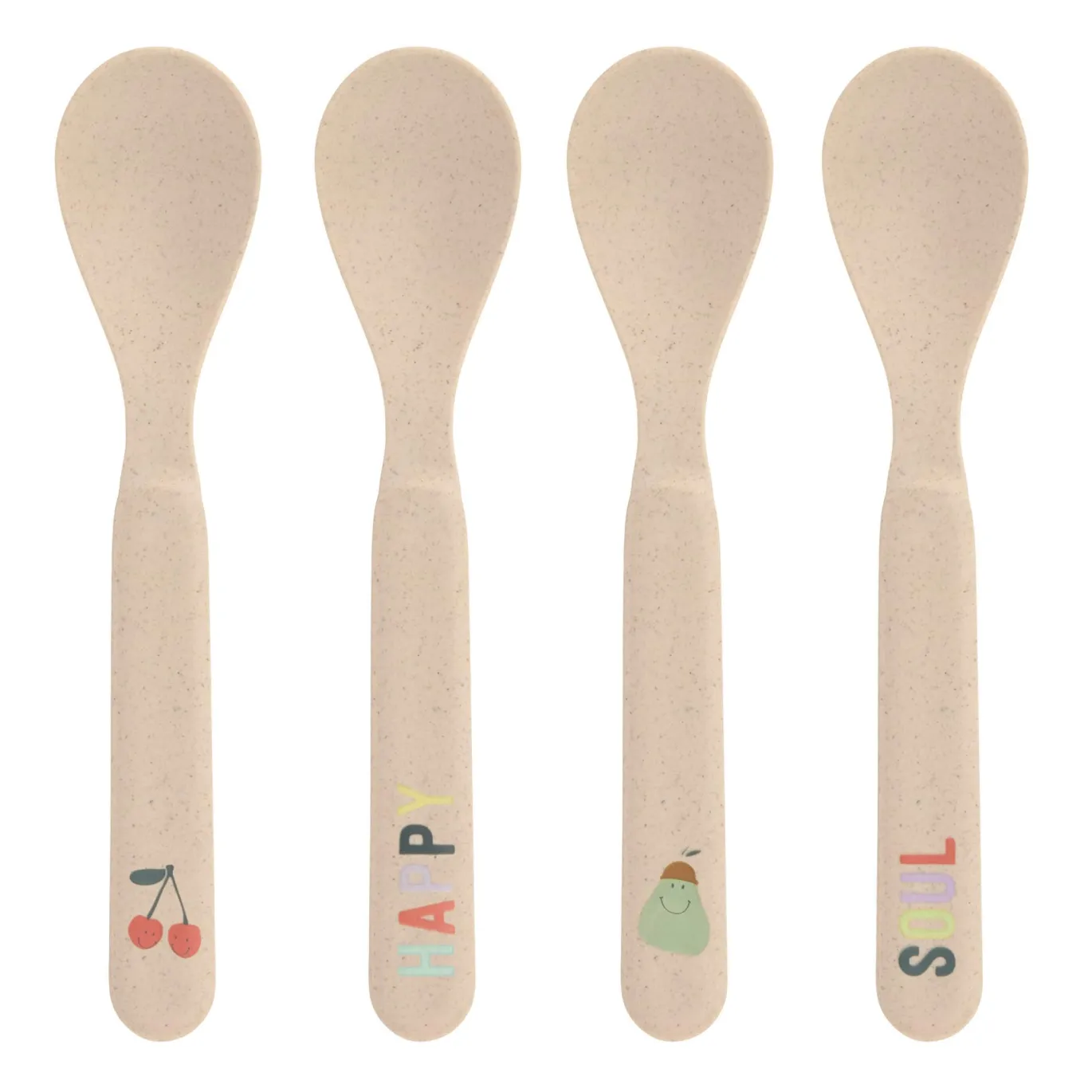 Kinderlöffel-Set Happy Fruits Kirsche
