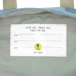 Kinderrucksack Square Pattern Party Blau